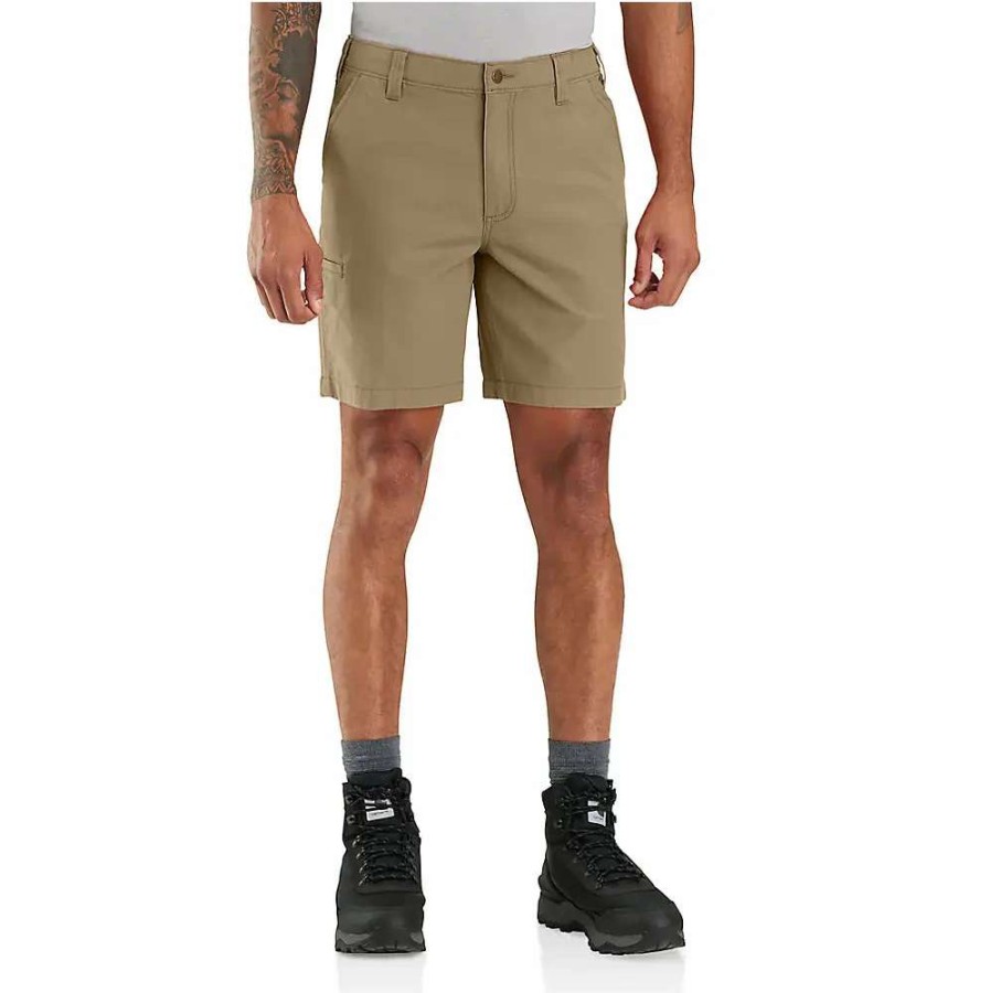 Men * | Carhartt Rugged Flex Relaxed Fit Canvas Work Shorts