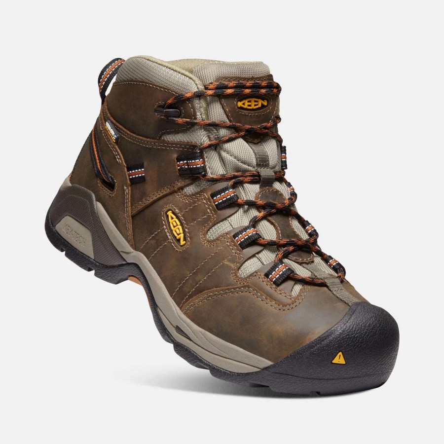 Footwear * | Keen Detroit Xt Mid Soft Toe Work Boot