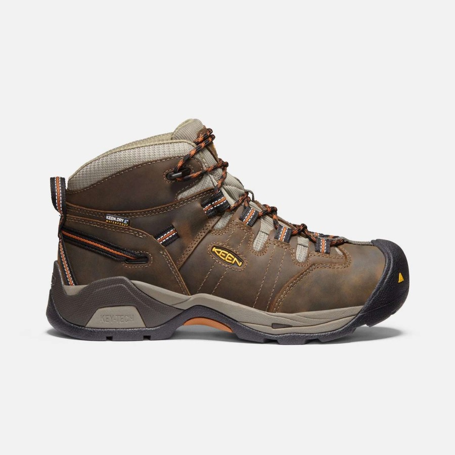 Footwear * | Keen Detroit Xt Mid Soft Toe Work Boot