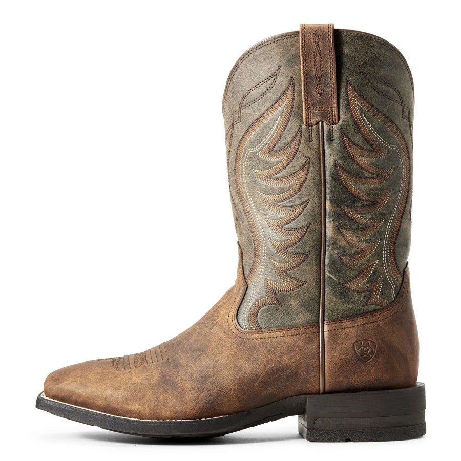 Footwear * | Ariat Amos Western Boot Sorrel Crunch