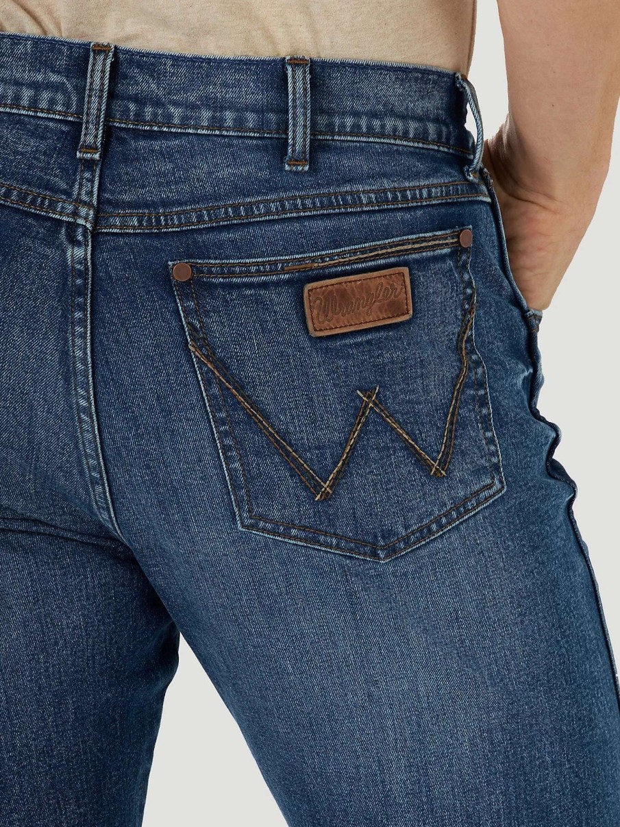 Men * | Wrangler Men'S Retro Slim-Fit Bootcut Jeans Layton