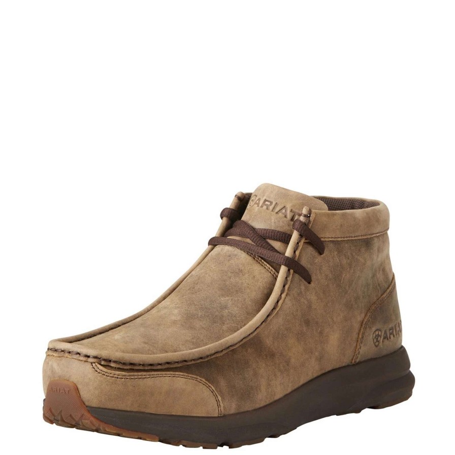 Footwear * | Ariat Spitfire Moccasin Brown Bomber