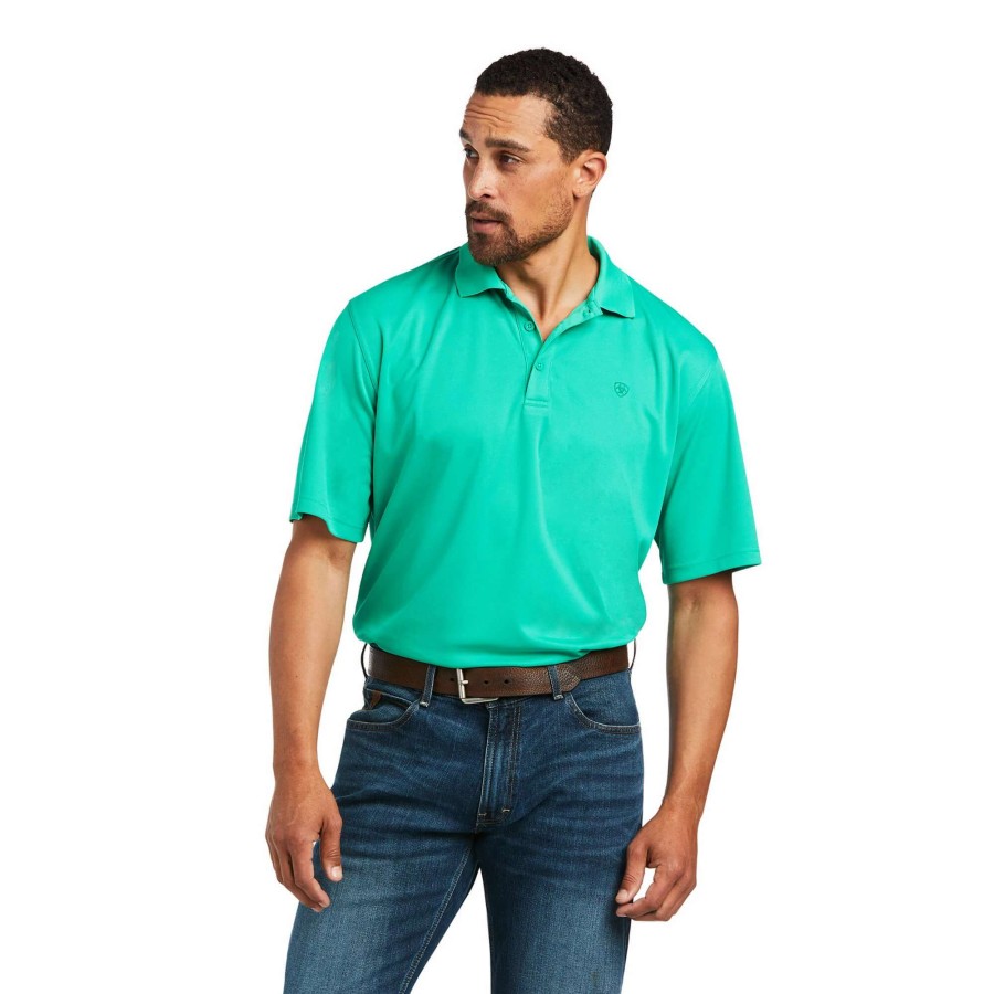 Men * | Ariat Tek Performance Polo