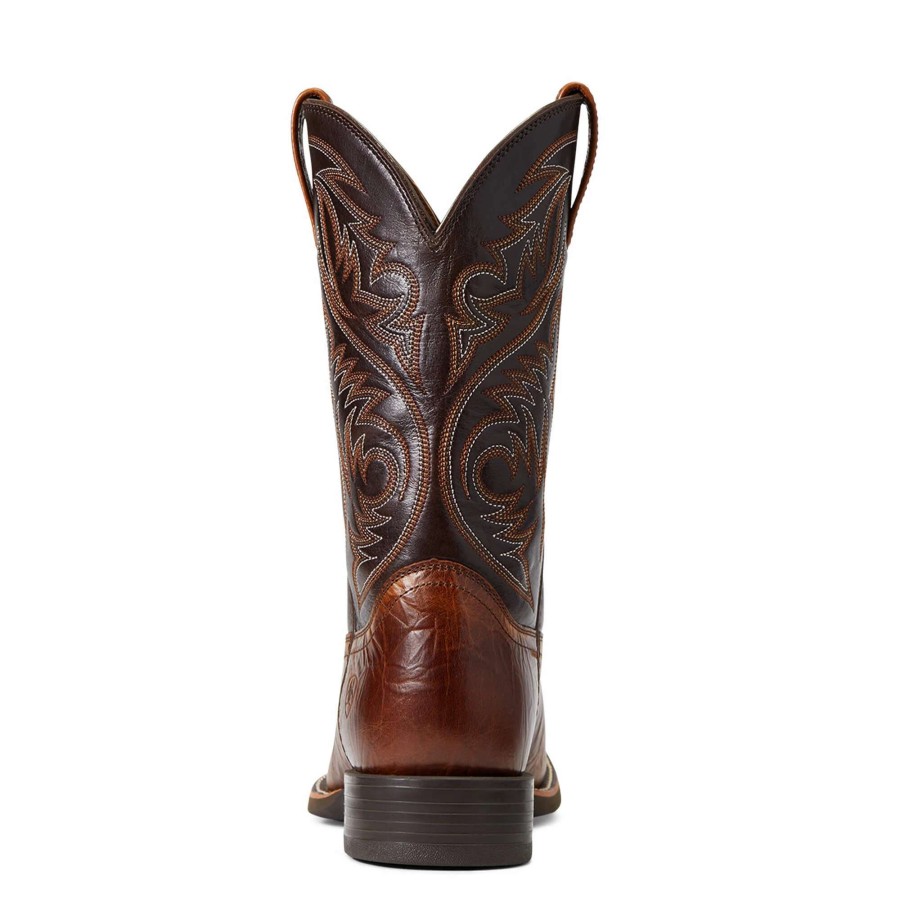 Footwear * | Ariat Sport Herdsman Western Boot Peanut Butter