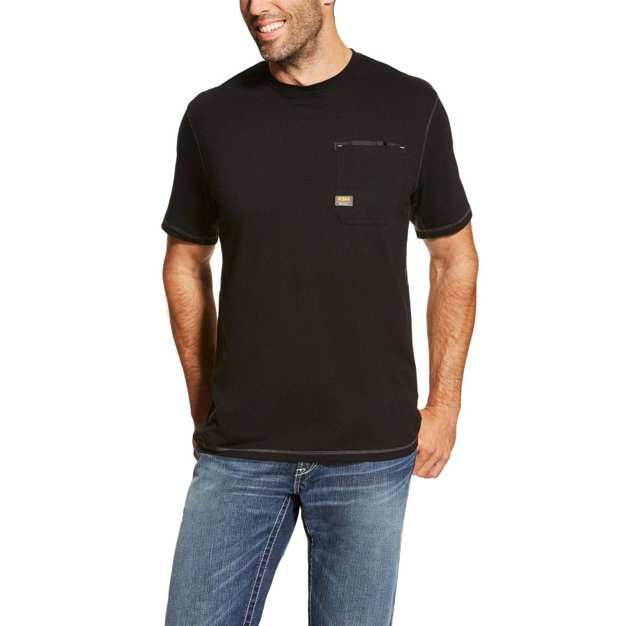 Men * | Ariat Rebar Workman T-Shirt