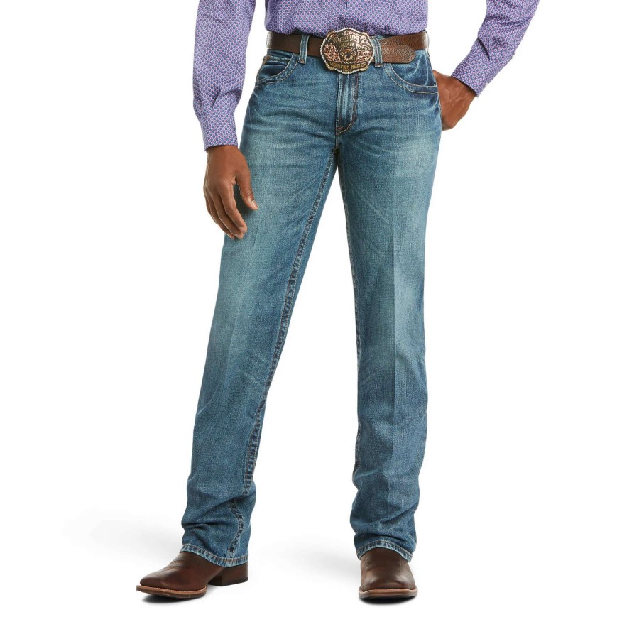 Men * | Ariat M4 Low Rise Boot Cut Jeans Scoundrel