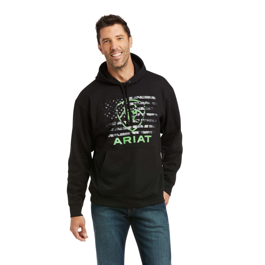 Men * | Ariat Basic Hoodie Sweatshirt