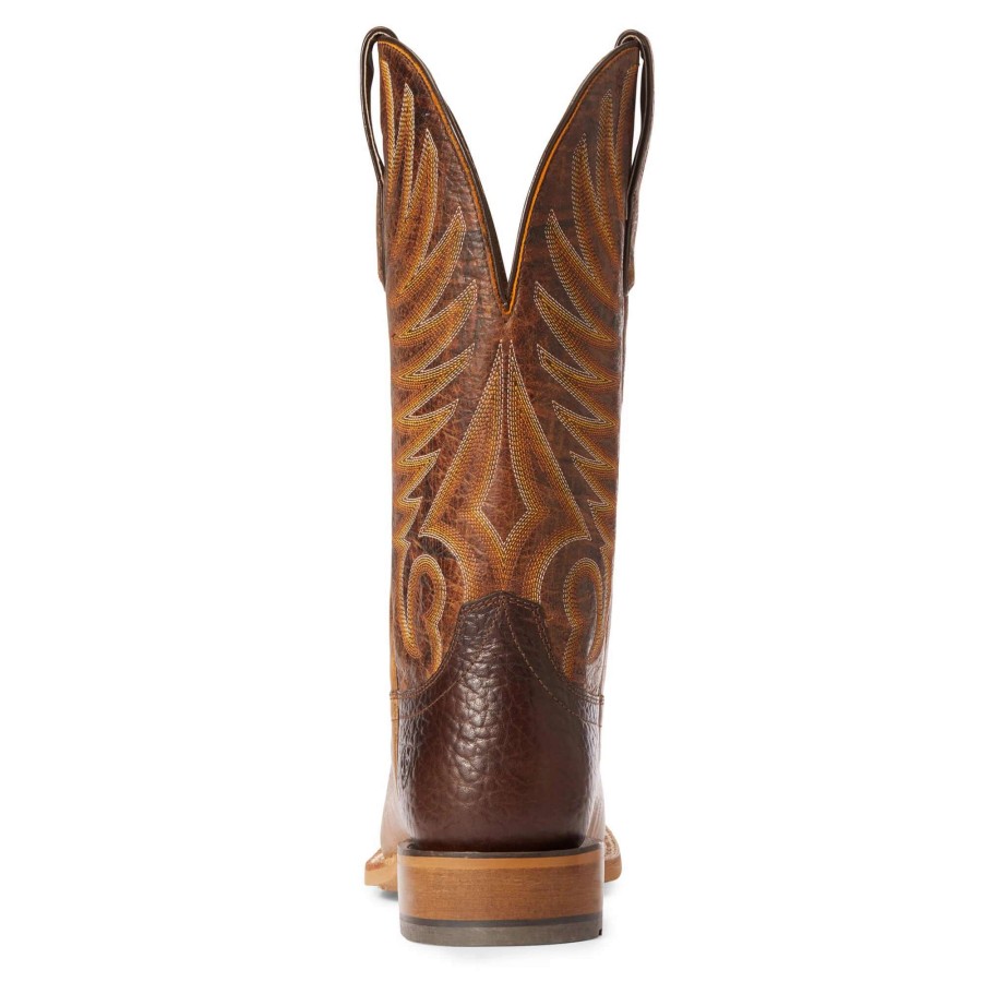 Footwear * | Ariat Toledo Western Boot Natural Crunch