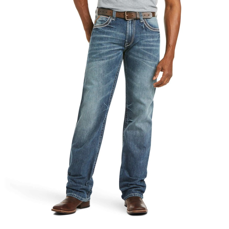 Men * | Ariat M4 Low Rise Coltrane Boot Cut Jean Durango