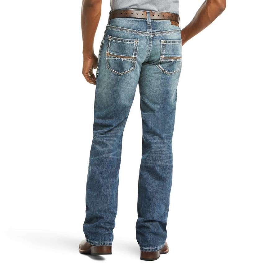 Men * | Ariat M4 Low Rise Coltrane Boot Cut Jean Durango