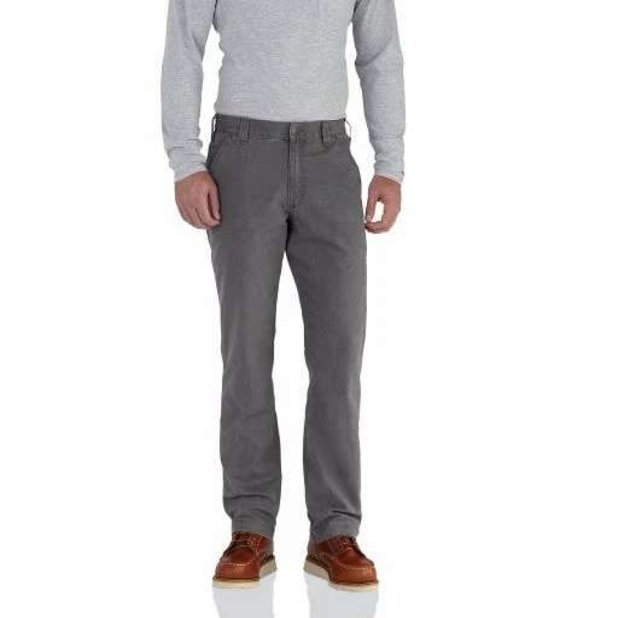 Men * | Carhartt Rugged Flex Relaxed Fit Canvas Work Pant Big And Tall