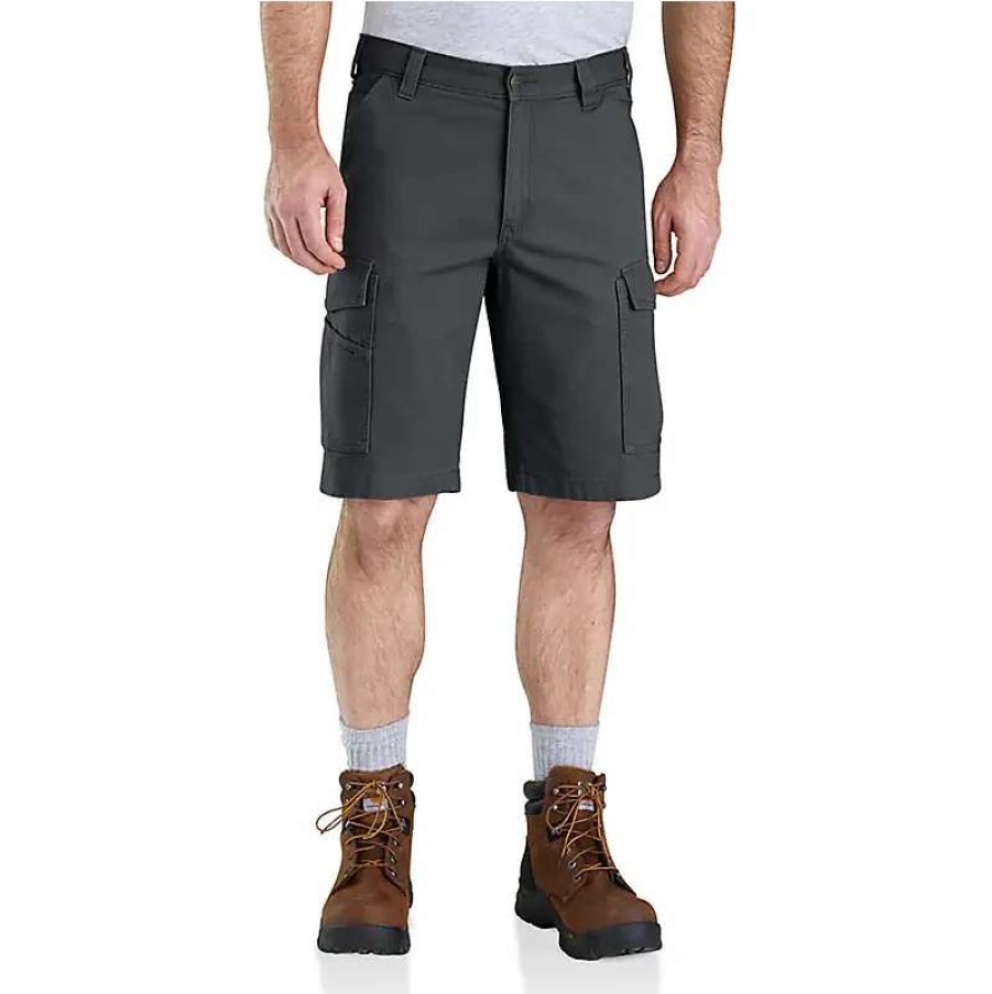 Men * | Carhartt Rugged Flex Relaxed Fit Canvas Cargo Work Shorts