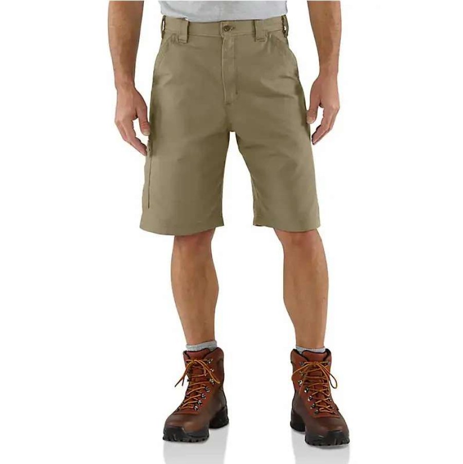 Men * | Carhartt Loose Fit Canvas Utility Work Shorts