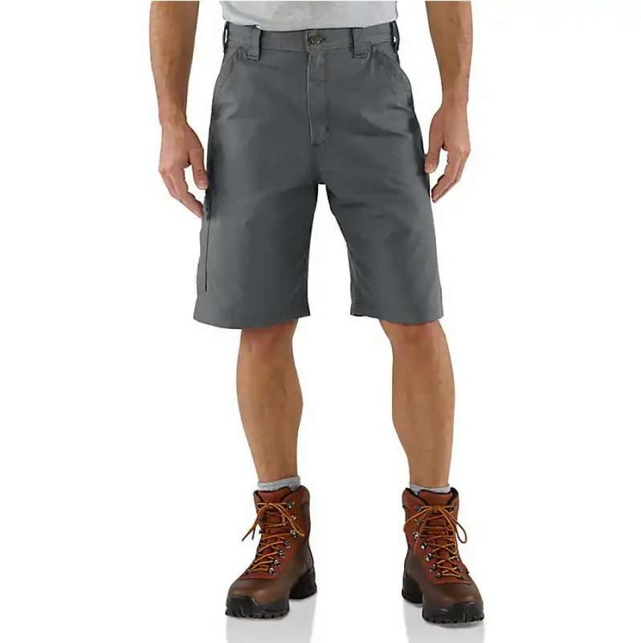 Men * | Carhartt Loose Fit Canvas Utility Work Shorts