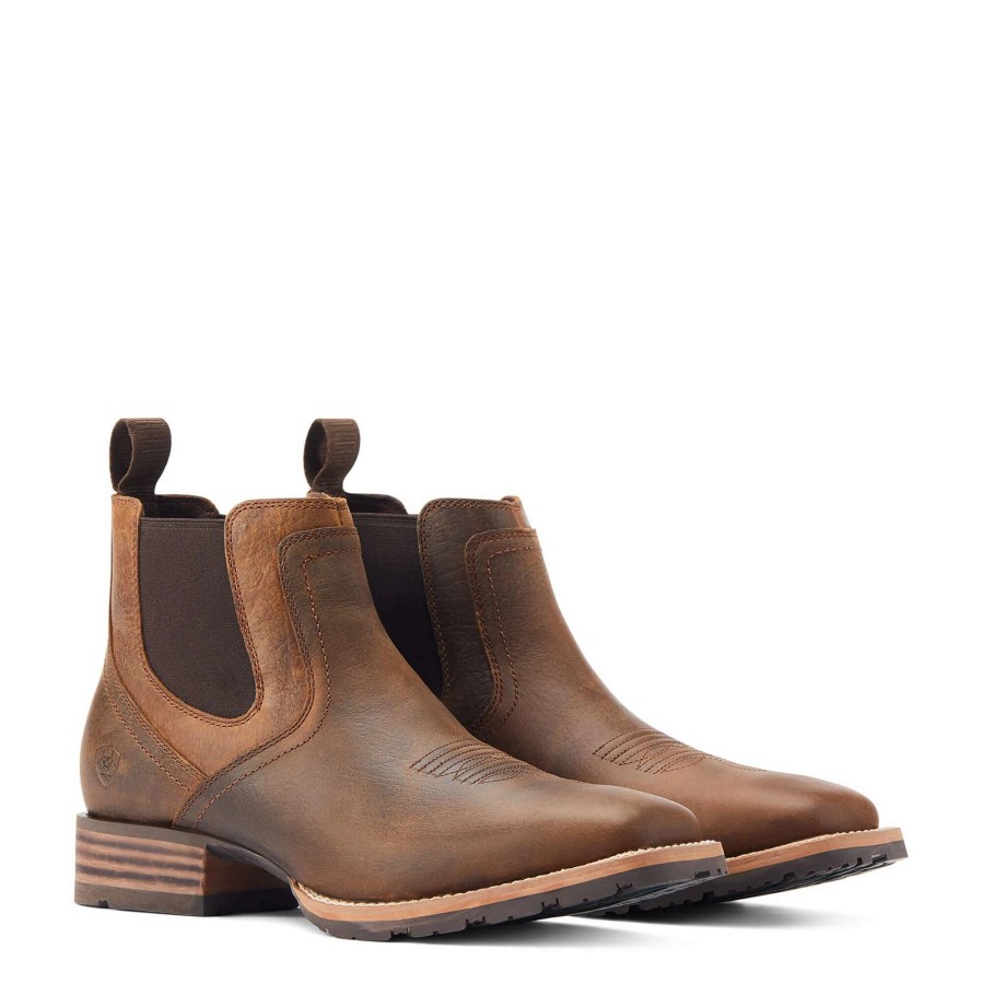 Footwear * | Ariat Hybrid Low Boy Western Boot Old Earth