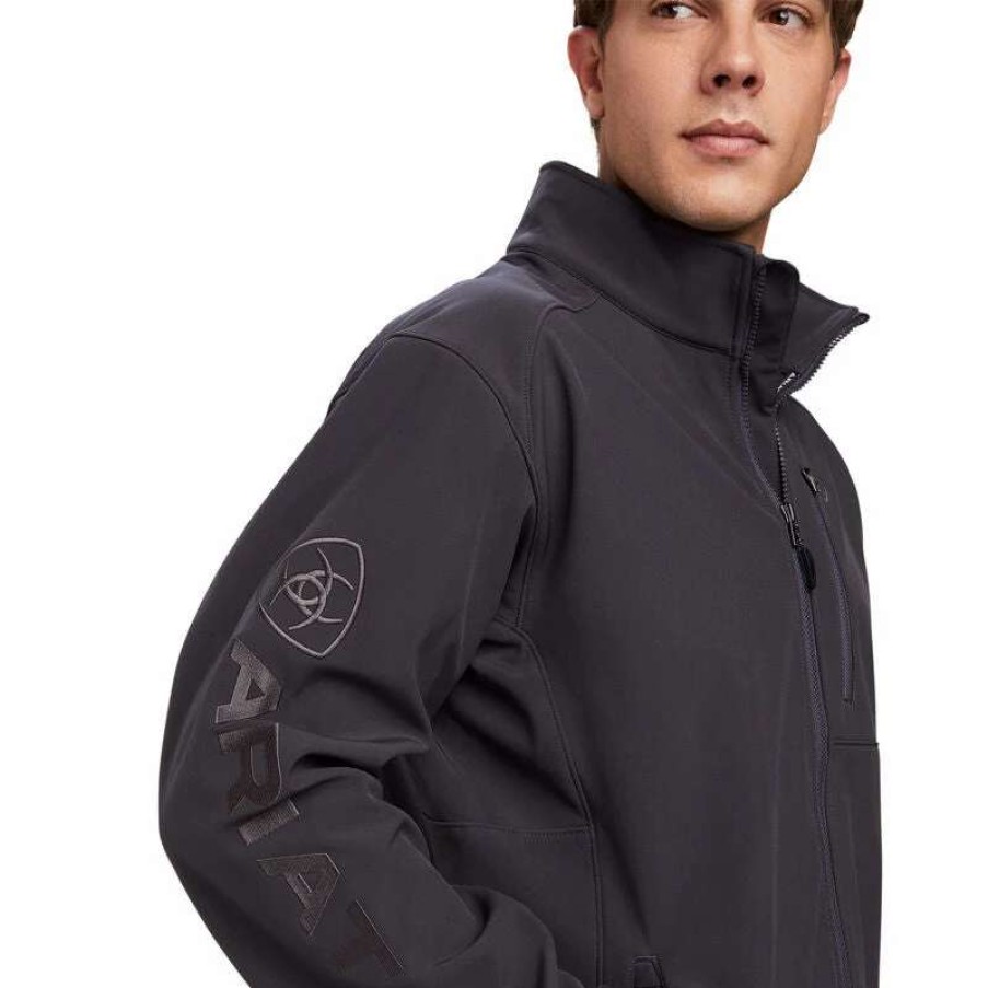 Men * | Ariat Men'S Logo 2.0 Softshell Jacket