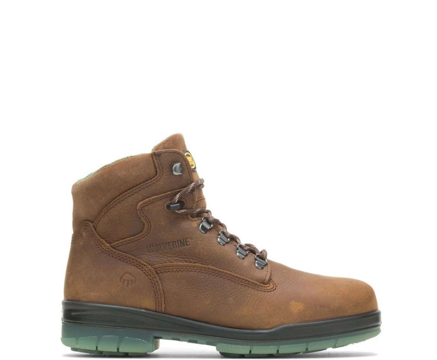 Footwear * | Wolverine I-90 Durashocks Waterproof Insulated Steel Toe 6 Work Boot Brown