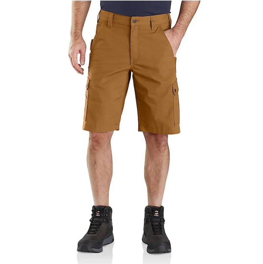 Men * | Carhartt Rugged Flex Relaxed Fit Ripstop Cargo Work Shorts