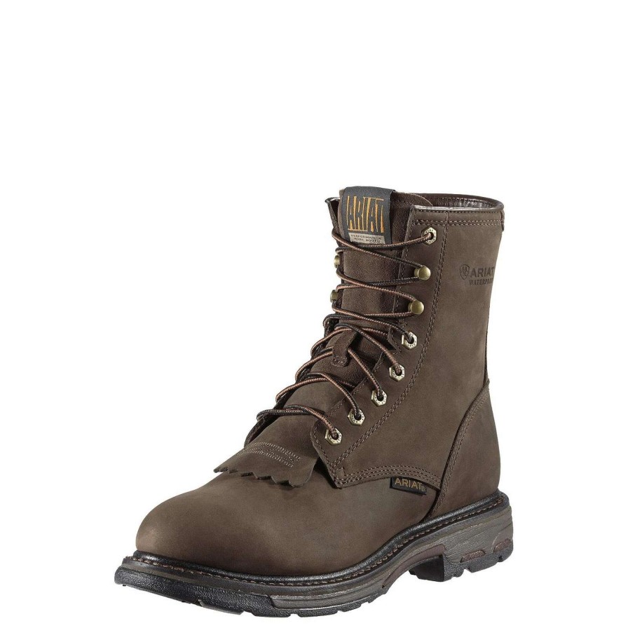 Footwear * | Ariat Workhog 8-Inch Waterproof Work Boot