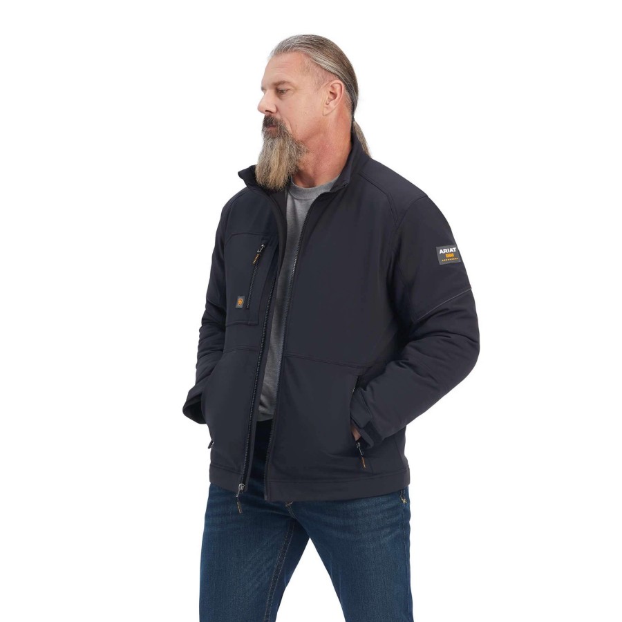 Men * | Ariat Rebar Dri-Tek Durastretch Insulated Jacket