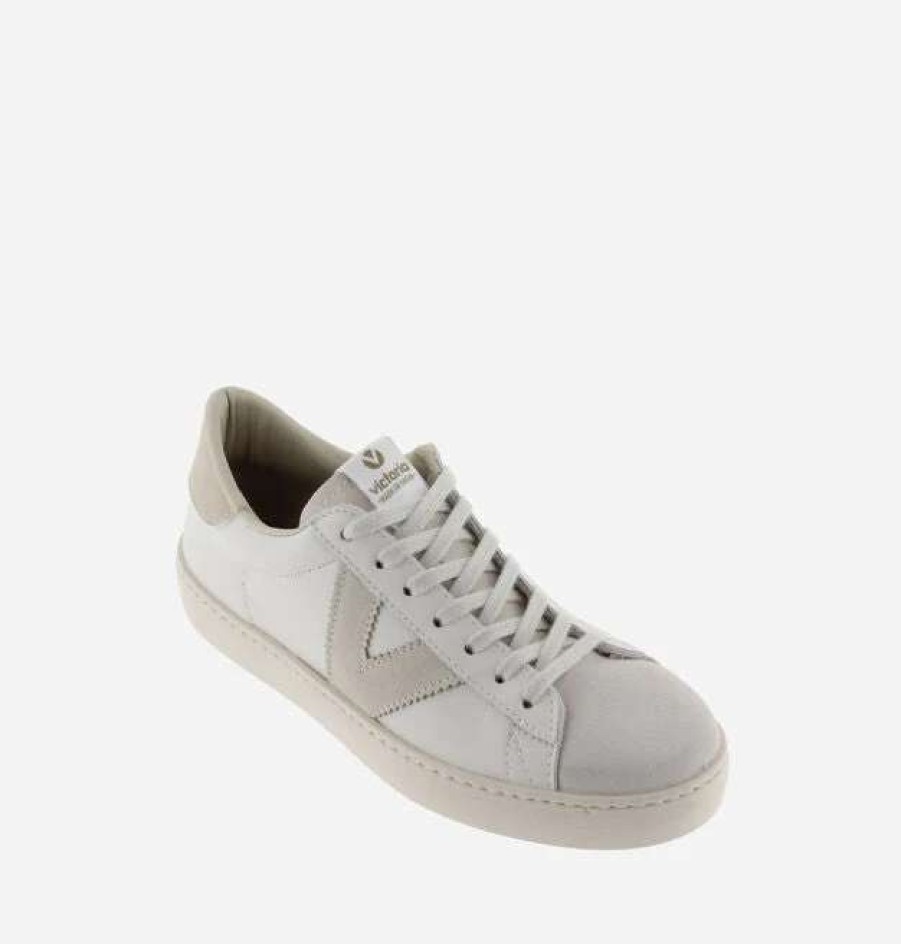 Footwear * | Victoria Berlin Leather & Split-Leather Sneakers Hielo