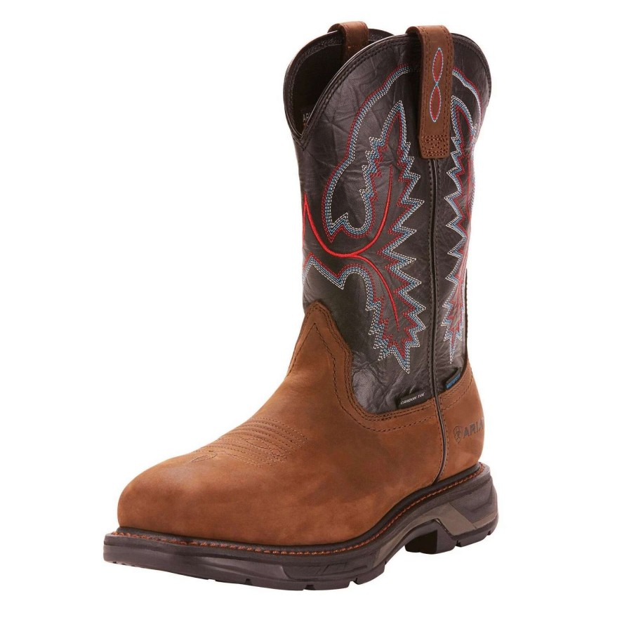 Footwear * | Ariat Workhog Xt Waterproof Carbon Toe Work Boot