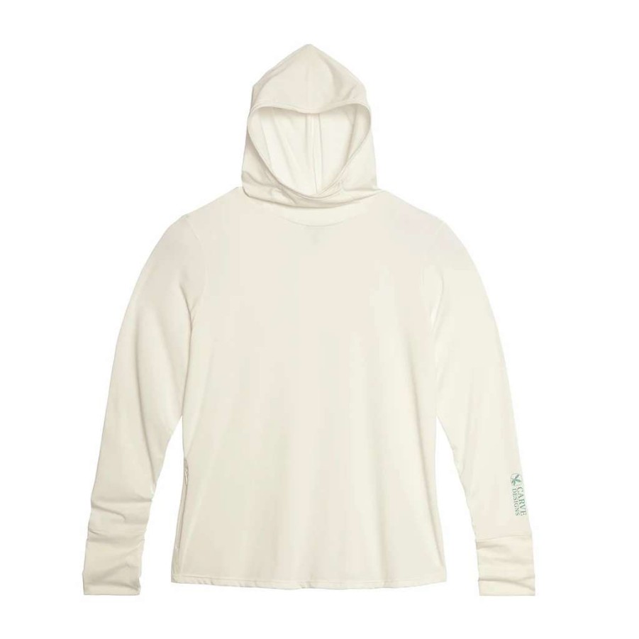 Women * | Carve Women'S Alani Hooded Sunshirt Cloud