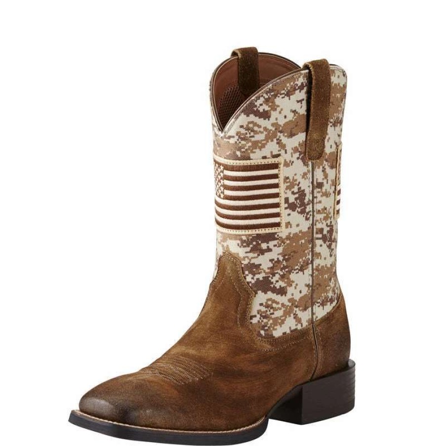 Footwear * | Ariat Sport Patriot Western Boot