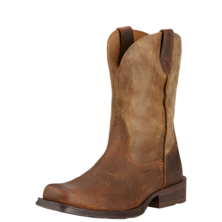 Footwear * | Ariat Rambler Men'S Western Boot Earth