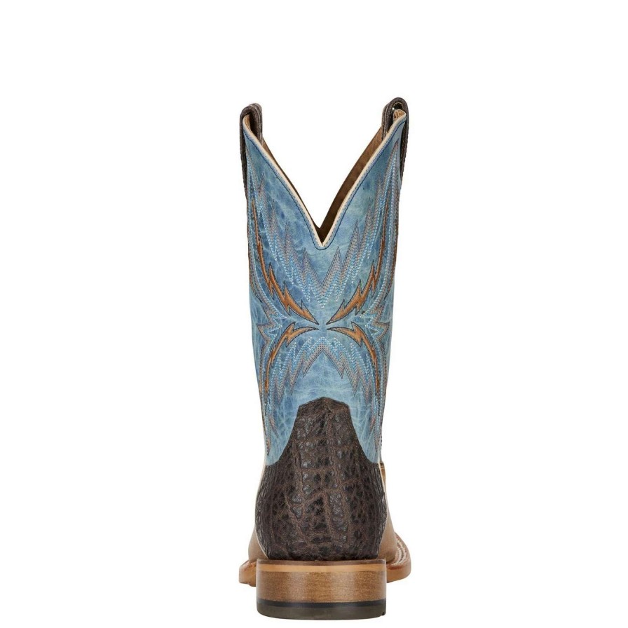 Footwear * | Ariat Men'S Arena Rebound Dusted Wheat & Heritage Blue Boots