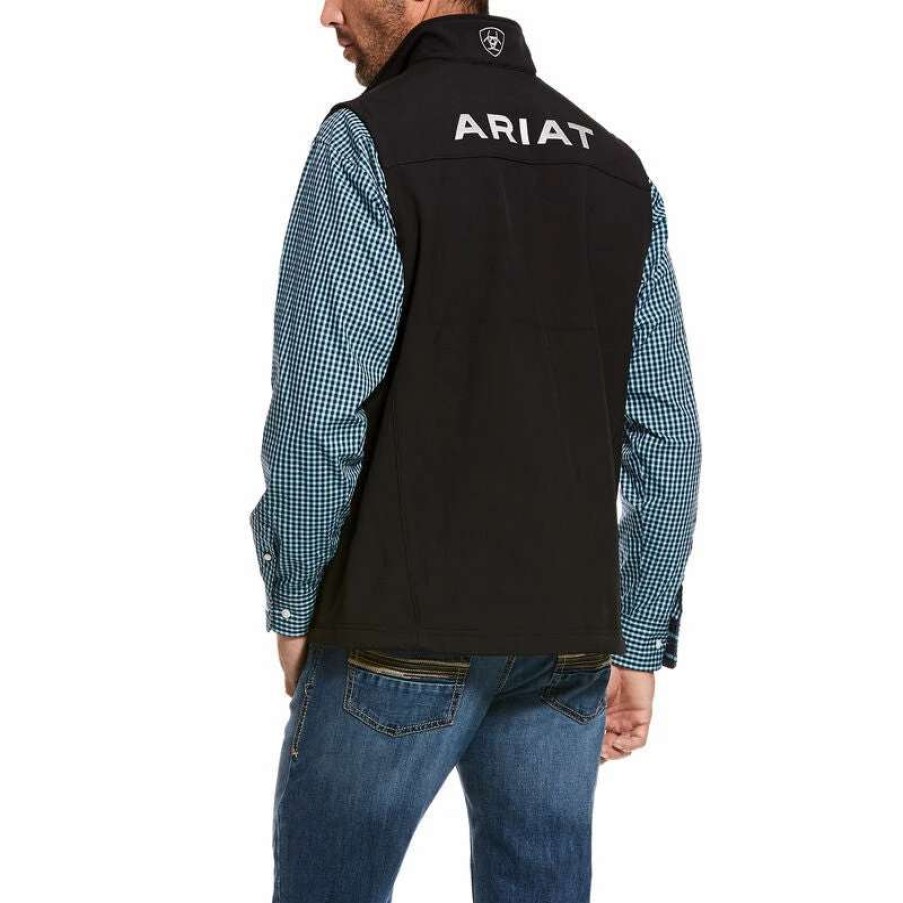 Men * | Ariat Men'S Logo 2.0 Softshell Vest