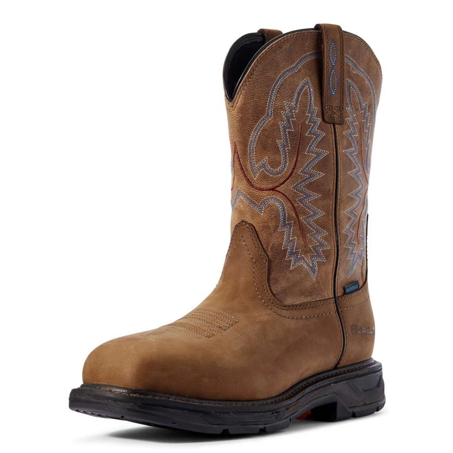 Footwear * | Ariat Workhog Xt Waterproof Work Boot