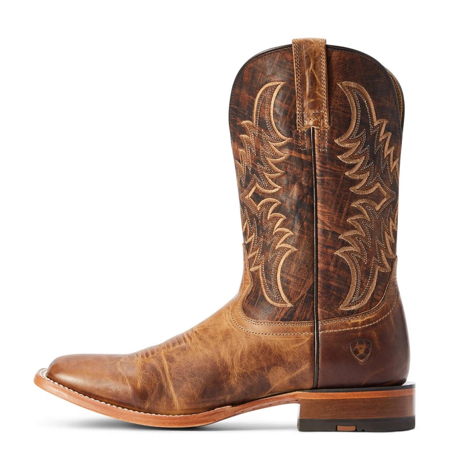 Footwear * | Ariat Point Ryder Western Boot Dry Creek Tan