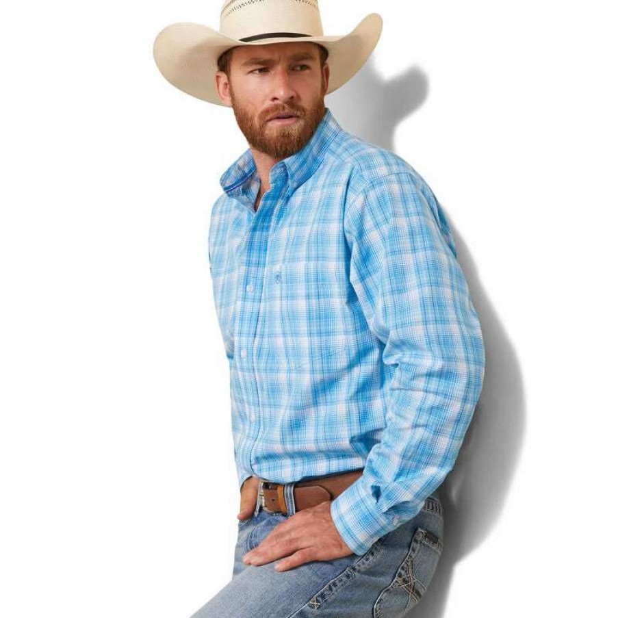 Men * | Ariat Lyle Classic Fit Shirt White