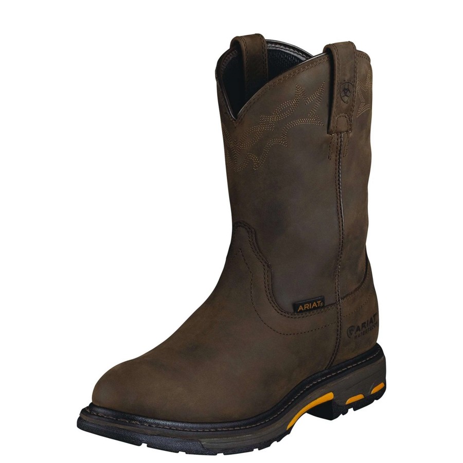 Footwear * | Ariat Workhog Waterproof Work Boot