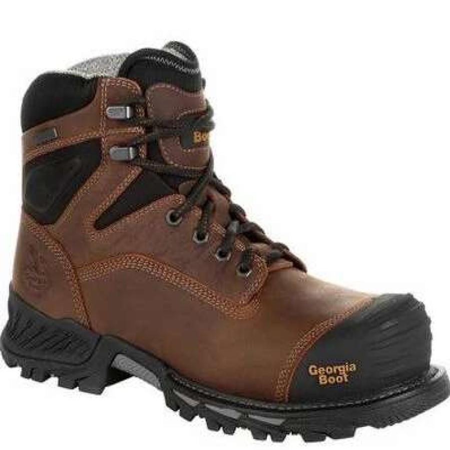 Footwear * | Georgia Boot Rumbler Waterproof Composite Toe Work Boot