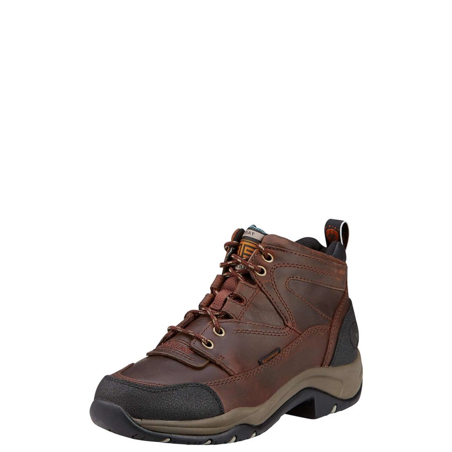 Footwear * | Ariat Women'S Terrain Waterproof Work Boot Copper